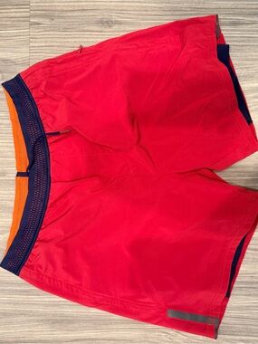 Men's Red Performance Shorts
